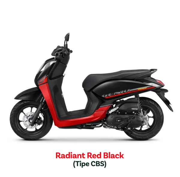 Radiant Red Black