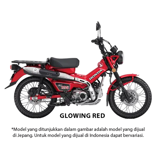 Honda CT125 Glowing Red