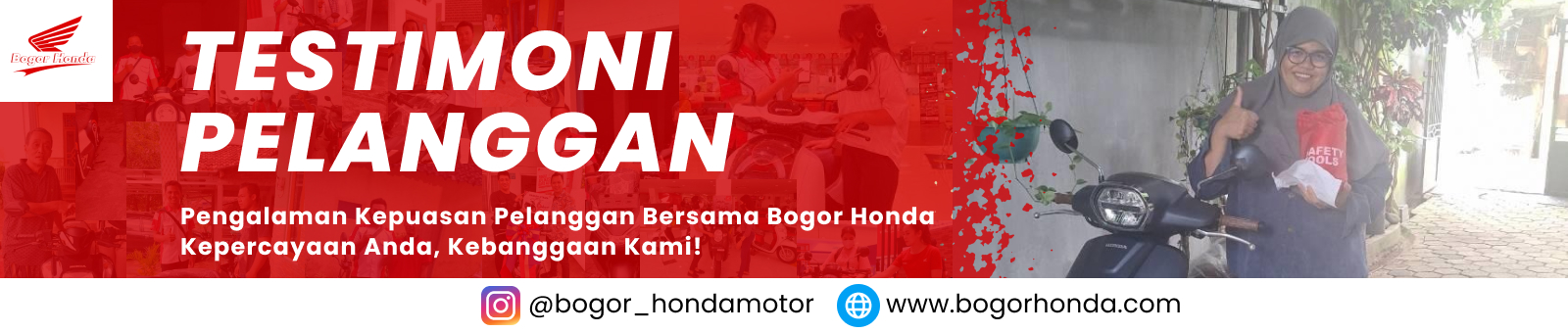 Testimoni Pembeli Motor di Dealer Bogor Honda