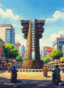 Ilustrasi Monumen Kota Bekasi by Bogor Honda Dealer Motor Honda Resmi