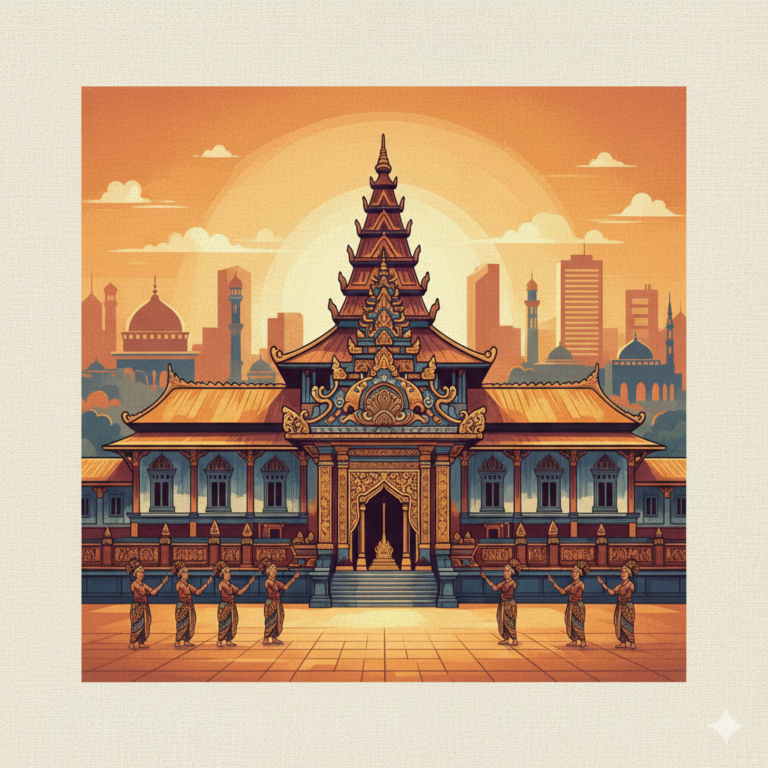 Ilustrasi Monumen Kota Cirebon by Bogor Honda Dealer Motor Honda Resmi