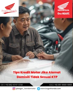 Tips Kredit Motor Honda Alamat Domisili Tidak Sesuai KTP – bogorhonda.com