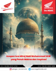 Ucapan Isra Miraj Nabi Muhammad SAW 16 Januari 2026 dengan Nuansa Islami – bogorhonda.com