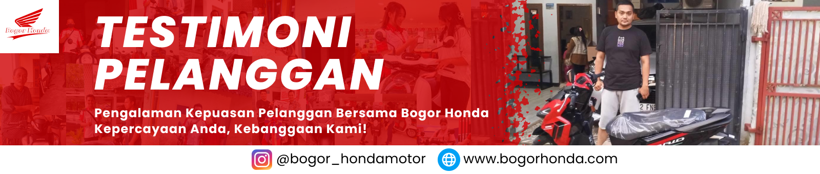 Testimoni Pelanggan ke-7 Bogor Honda