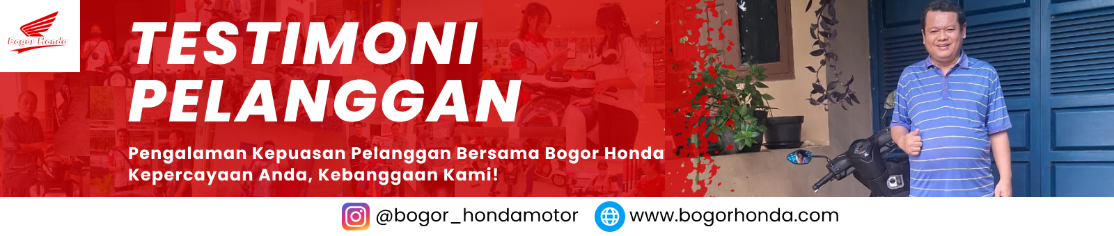 Testimoni Pelanggan ke-8 Bogor Honda